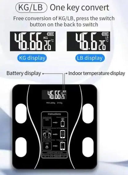 Smart Digital LED Weighing Scale
