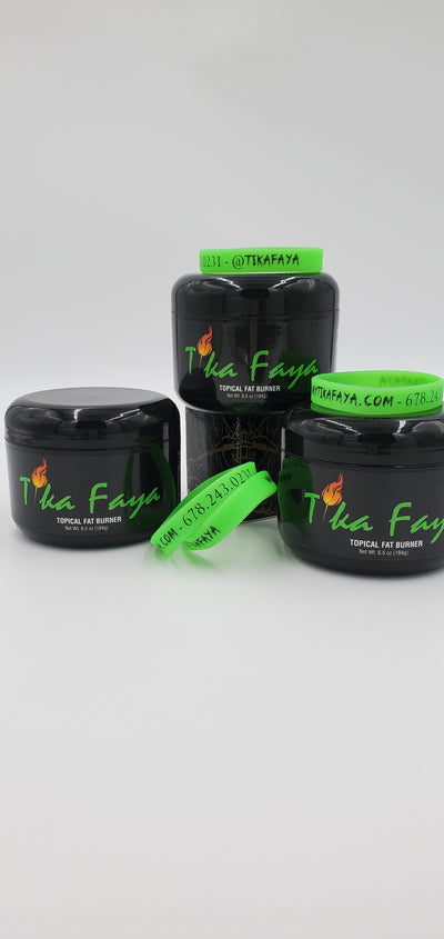 3 LARGE JARS OF TIKA FAYA