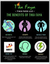 3 LARGE JARS OF TIKA FAYA