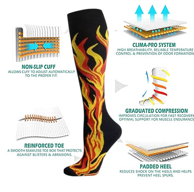 Tika Faya Compression Socks